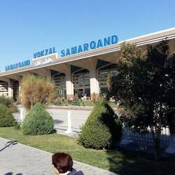 Ankunft in Samarkand