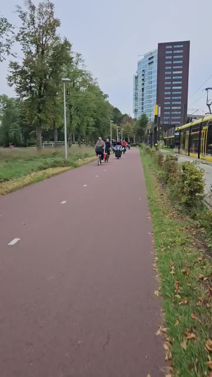 Pendlerverkehr in Utrecht
