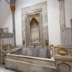 One of the many bath houses in the palace