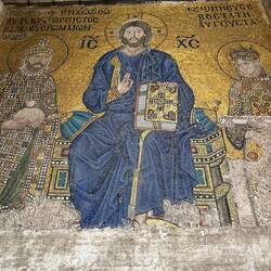 One of the old Catholic mosaics