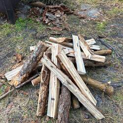 Feuerholz ist fertig ✔️