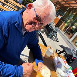 Mike asked for milk and got whipped cream