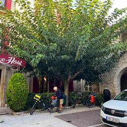 Getting loaded up before heading out in the morning