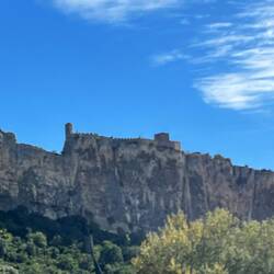 Medieval castles on the hills