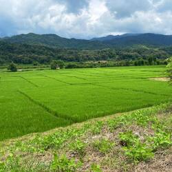 Myanmar in the distance