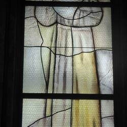New stained glass in Santa Chiara