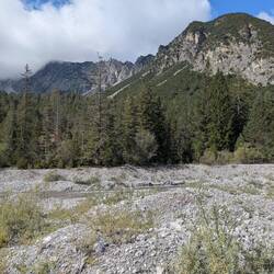 Es gibt überall sehr viel Erossion zu sehen