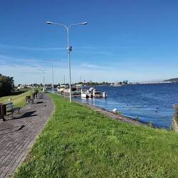 Stauwehr an der Weichsel