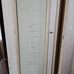 Wachstumsmarkierungen von Prinzissen Juliana