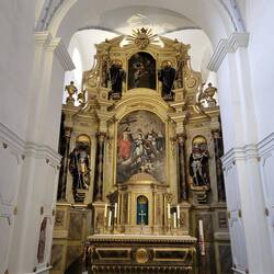 In der Klosterkirche.