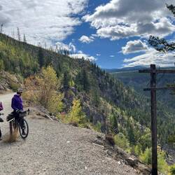 One of the telegraph poles for communication