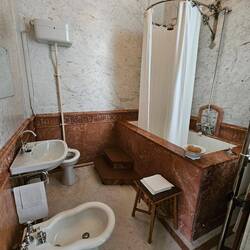 Badezimmer von Königin Wilhelmina (1903 eingebaut)