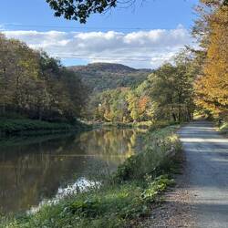 Fall color on the river