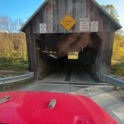 Driving thru Lincoln Bridge