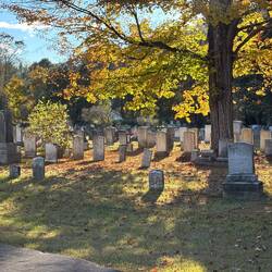 Fall comes to graveyards too