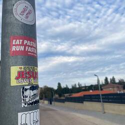 Another Eat Pasta Run Fasta sticker 😀