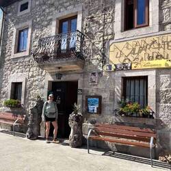 My cute albergue for tonight.