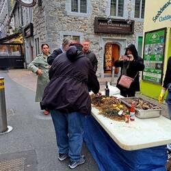 Das seafood und oyster Festival kündigt sich an