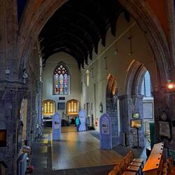 man durfte sogar auf die Kanzel steigen und ich hatte von hier oben einen tollen Blick