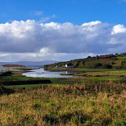 Vogelschutzgebiet am Ende der Salthill Promenade