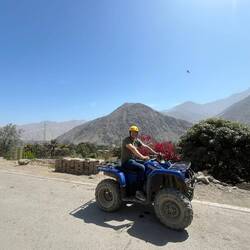 Quadfahren im Gebirge
