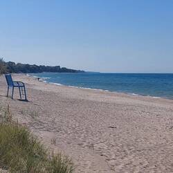 Strand in Kincardine (Lake Huron)
