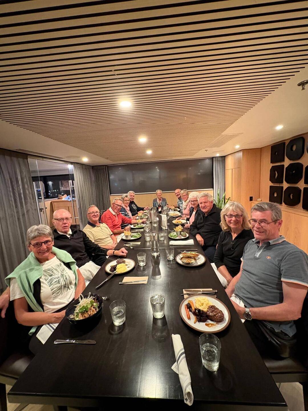 ....leider schon letzter gemeinsamer Abend in Kanada....