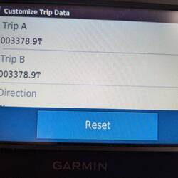 Total miles on the bike