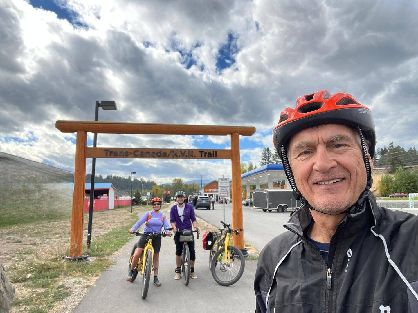 Our final ride of our family adventure