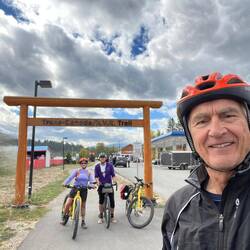 Our final ride of our family adventure