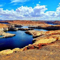 Lake Powell auf Tiefstand
