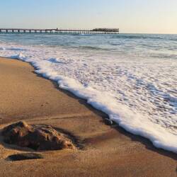 Atlantik mit Seebrücke