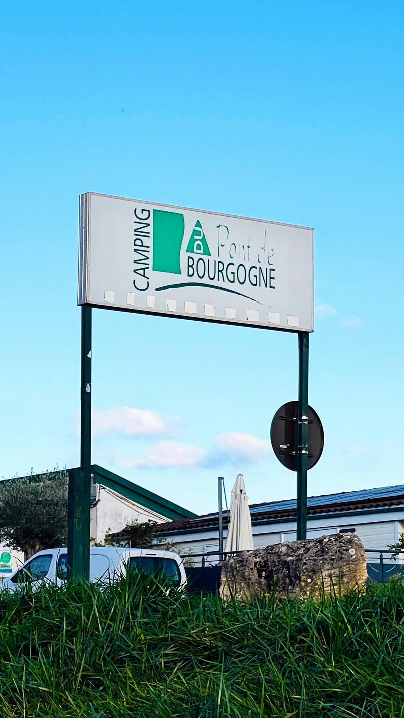 Nuestro camping en Chalon-sur-Saône