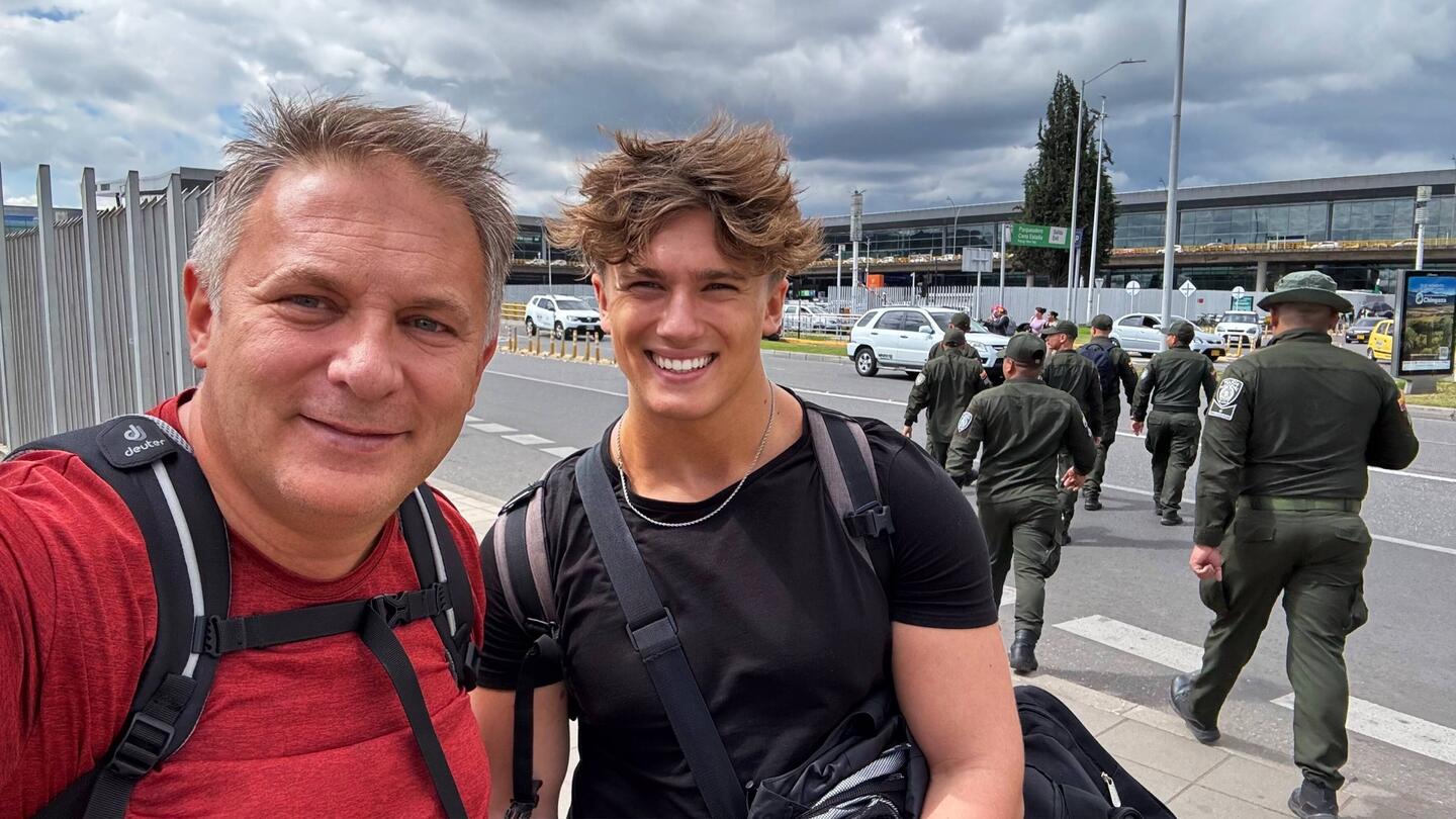 am Flughafen begegnen uns ein paar Soldaten