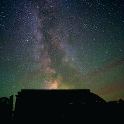 Mein erster Versuch Milchstrasse zu fotografieren