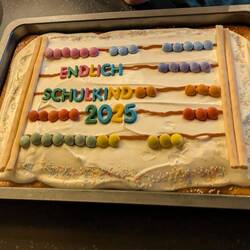 Einschulung Patenkind - Kuchen Made by Katrin 💗