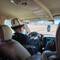 Our surrogate driver Risvai, and his tall hat (a kalpak)
