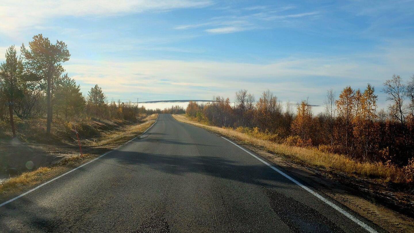 Auf dem Weg nach Karesuando...