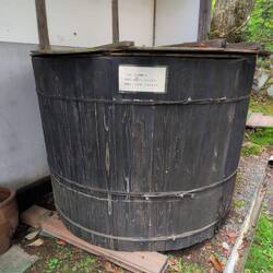 Fass für 300l Sake 😂