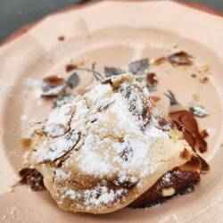 Almond pastries for morning tea