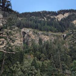 Blick zum Reschenpass