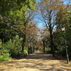 The walk up was steep but pleasant