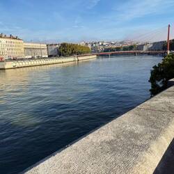 Lyon's other river, the Saone