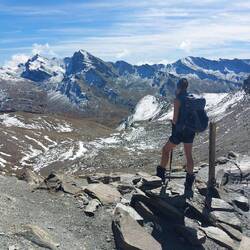 Udsigt fra Col de la Cula mod Haute Ubaye