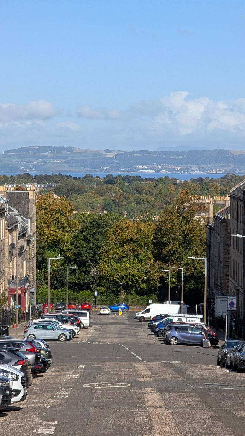 Blick auf den Firth of Forth