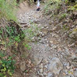 Aber später geht es dafür runter