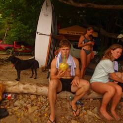 und danach ne Kokosnuss