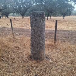 We also found a Roman milepost nearby