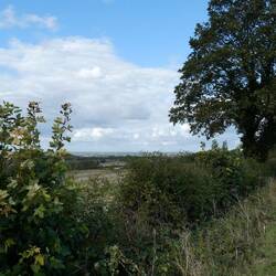 A stint on a road. You'll have to trust us that the towers of York Minster are visible from here.