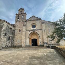 Every town on the Camino has an impressive chapel or cathedral, this one dating from the 12th C.